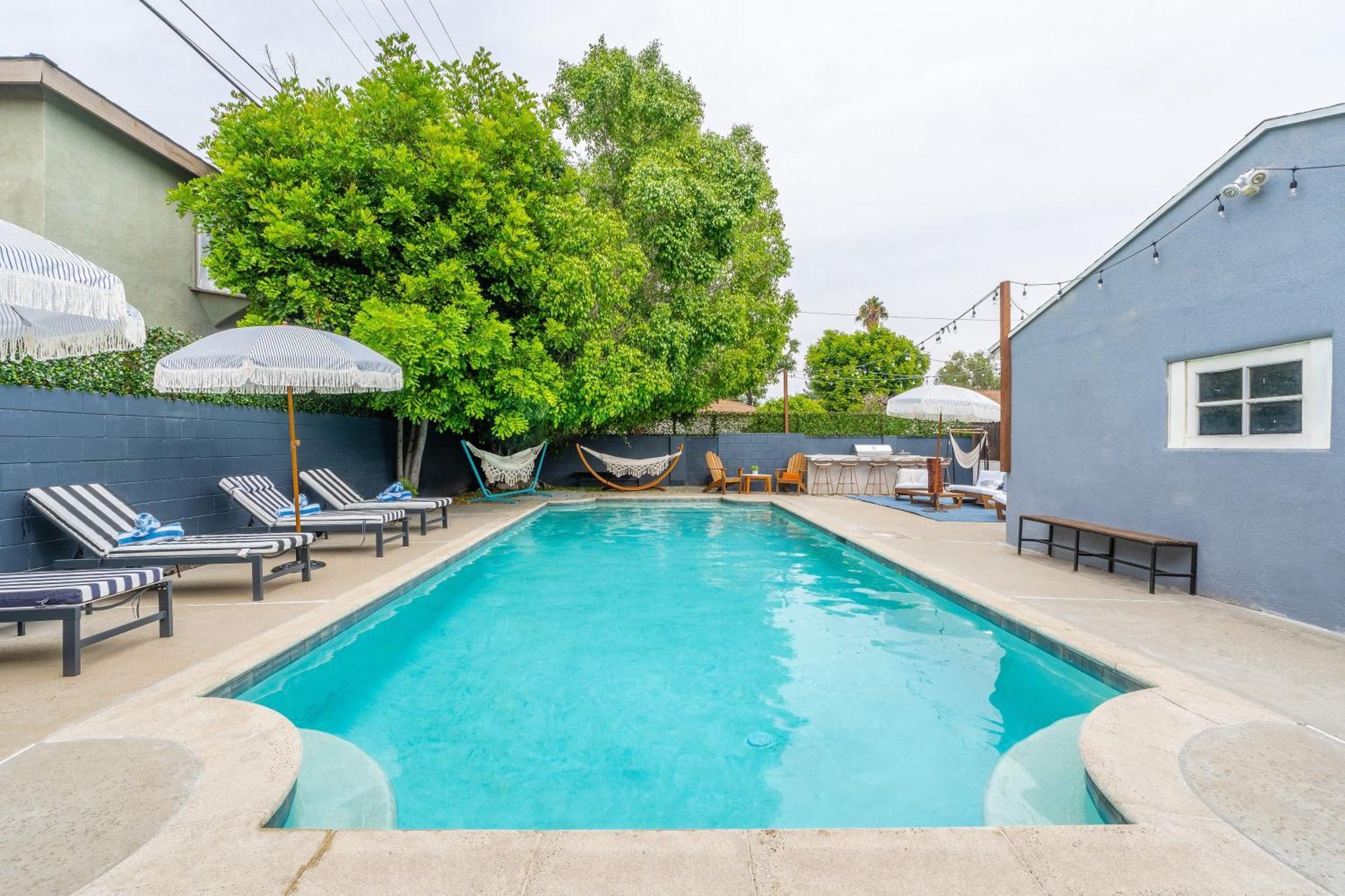 Angel&Rose Universal Hollywood Heated Pool House King Bed Los Angeles Exterior foto